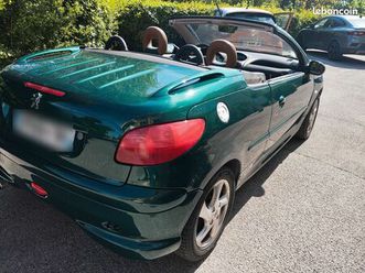 peugeot 206 cc roland garros 58600km
