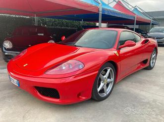 ferrari 360 modena f1 da amatore solo 36.000 km