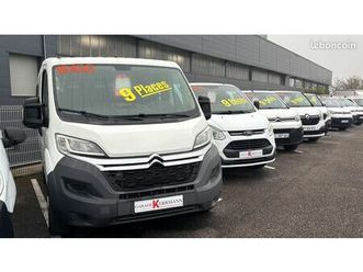 citroën jumper minibus hdi 130 9 places, garanti 12 mois, reprise, financement et livraison possible