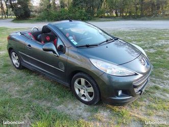 peugeot 207cc cabriolet 4places, nov2013, série 64 bon état