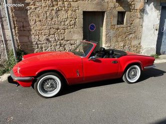 triumph spitfire 1500fh restaurée depuis le châssis