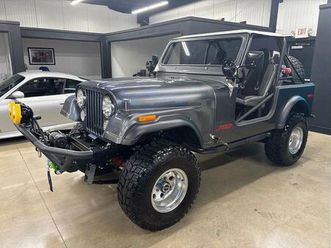used 1983 jeep cj-7 custom