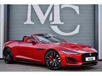 2022 jaguar f-type 5.0 v8 p450 r-dynamic black rwd convertible