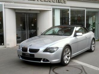 bmw serie 6 645ci cabriolet - bva cabriolet e64 645ci phase 1