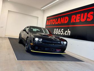 challenger hellcat widebody 6.2 v8 kompressor 727ps
