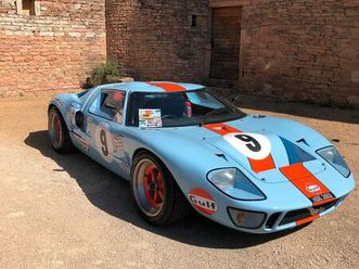 gt40 gulf (réplique gt développements ), v8 ford cleveland, boite 5 zf