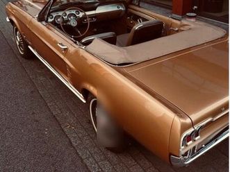 ford mustang cabriolet v8 – 1967 – rare boîte manuelle – collection