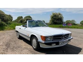 1989 mercedes sl class r107 300 sl