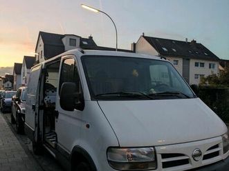 nissan interstar camper