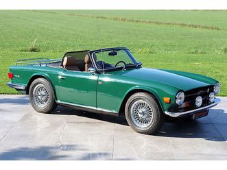 triumph roadster tr6 - body-off restored