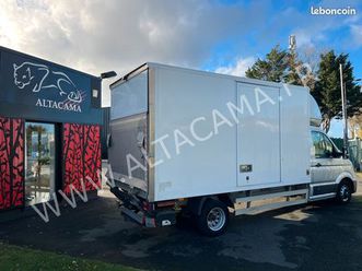 33 000 ht - volkswagen crafter bva 177cv 2.0 tdi 20m3 roues jumelees porte laterale hayon elevateur dhollandia crochet attelage