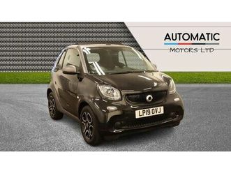 2019 smart fortwo 1.0 prime cabriolet