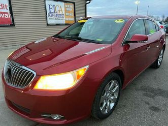 used 2013 buick lacrosse leather
