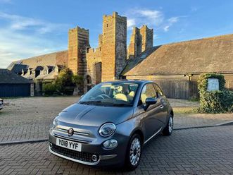 2018 fiat 500 1.2 lounge 3dr hatchback petrol manual
