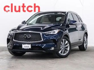 2019 infiniti qx50 luxe awd w/ panoramic moonroof, heated front