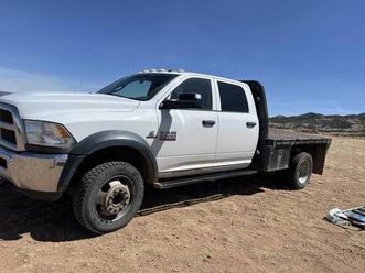2017 ram 4500 dually flat bed crew cab