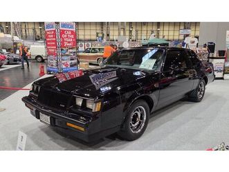 1987 buick grand national noir automatique, 4 vitesses co...