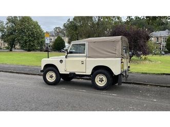 1983 land rover series 3 blanc manuel, 4 vitesses conduit...