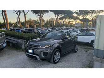 land rover range rover evoque 4x4 cabrio 2.0td4 150cv interni in pelle
