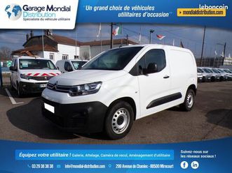 citroen berlingo 100cv équipé pack chantier / grip control / habillage bois /...