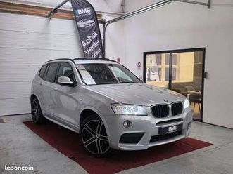 xdrive20d pack m sport design bva8 full options (toit ouvrant, caméra 360°, jantes 20, affichage tête haute)