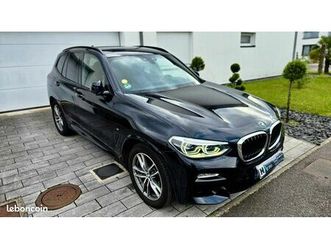 bmw x3 xdrive30d 265 ch m sport- attelage élec, 133400kms 1er main suivi bmw