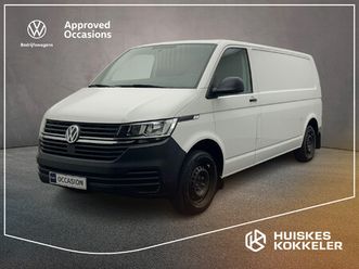 volkswagen transporter 2.0 tdi 110pk l2 | trekhaak | bpm-vrij | cruise-control | achterdeuren | betimmering