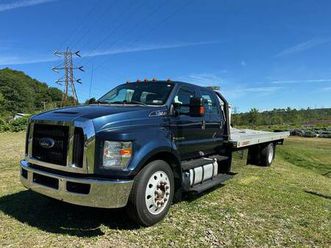 2017 ford f-650 jerr-dan flatbed