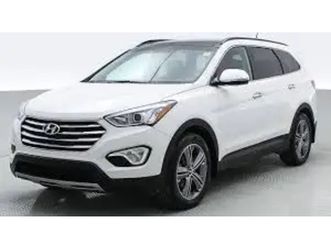 7 seater santa fe xl limited awd 2015