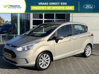 ford b-max 1.0 ecoboost 100pk titanium | navigatie | parkeer camera | afneembare trekhaak |