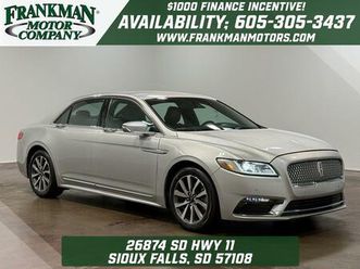 used 2019 lincoln continental standard
