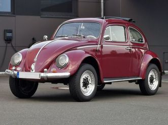 unikat 1958er faltdachkäfer auf kübelfahrwerk 181