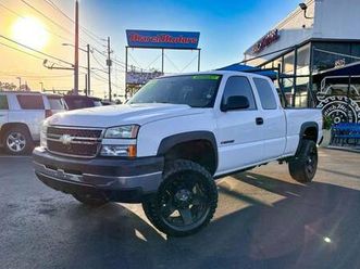 2006 chevrolet silverado 2500hd lt1 ext cab pickup