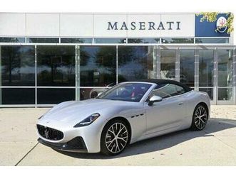 new 2026 maserati grancabrio trofeo