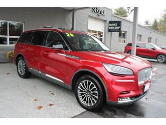 used 2020 lincoln aviator reserve awd
