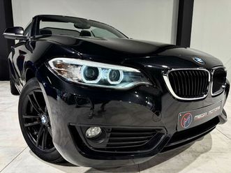 bmw 218i 136cv cabrio navi pro bi-xenons led cruise clim+