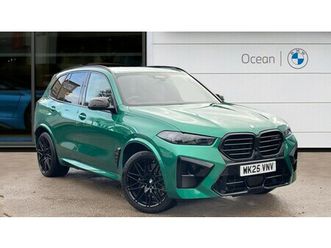 bmw x5 m competition 4.4 5dr