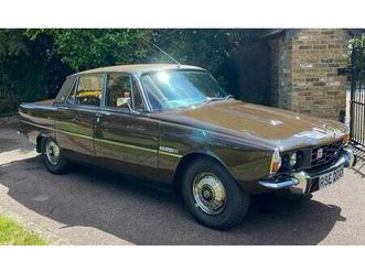 1974 rover 3500s saloon petrol manual