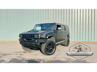 hummer h2 6.0 american 4wd truck suv show car