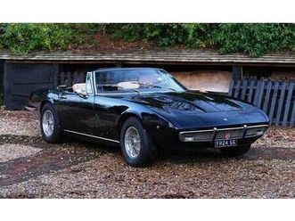 1970 maserati ghibli 4.7 spyder campana convertible petrol manual