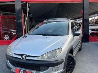 peugeot 206 sw escapade 1.6 16v flex 5p
