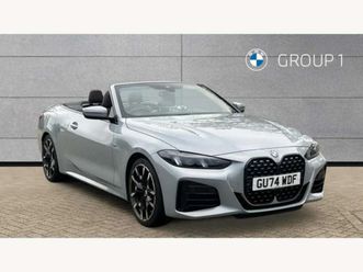 bmw 4 series 420i m sport 2dr step auto convertible 2024, 14162 miles, £40795 - 32966500 - exchangeandmart.co.uk
