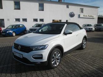 volkswagen t-roc cabriolet style 1.0 tsi 6-gang acc nebel