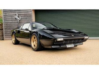 1977 ferrari 308 noir manuel, 5 vitesses conduite à droit...