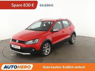 volkswagen polo 1.4 tdi crosspolo bmt*nav*xenon*tempo*cam