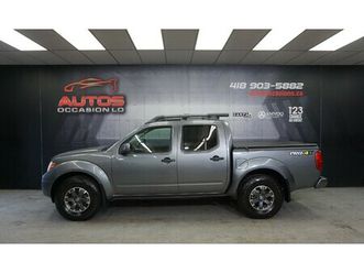 nissan frontier 2018 pro-4x 4x4 crew cab