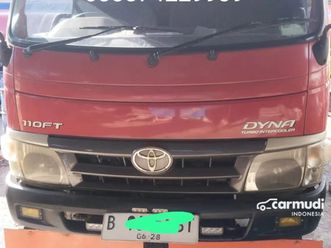 dijual toyota dyna 4,0 110 ft truck tangki, kondisi istimewa