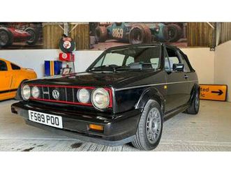 1989 volkswagen golf mark 2 (1983 - 1991) gti cabriolet a vendre