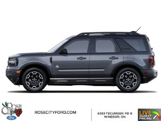 2025 ford bronco sport outer banks