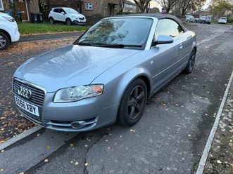 audi, a4 2.0l tdi s-line convertible, 2006 - years mot